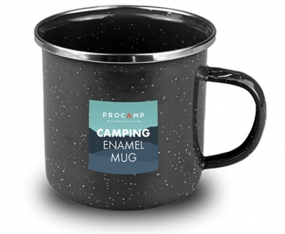 Camping Enamel Mug