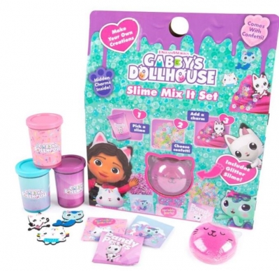 Gabby's Dollhouse Slime Mix It Set