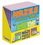 Mazes Puzzle Book 1 & 2 21 X 21cm ( Zero Vat )