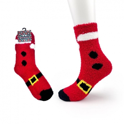 Mens Christmas Supersoft Cosy Socks 2 Pack