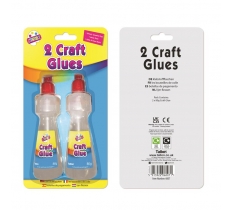 80ml Craft Glue Applicator Bottles 2 Pack