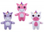 Value Standing Unicorn 20cm 3 Assorted