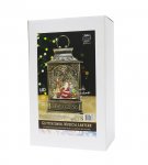 Glitter Swirl Musical Rustic Lantern Led USB