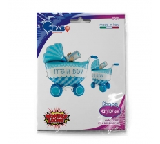 It's A Boy Buggy 3D 42" Single Pack