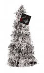 Silver Tinsel Christmas Tree 31cm