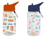Boys Printed Bottle With Straw 400ml