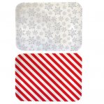 Xmas Rectangular Serving Tray 36cm x 26cm