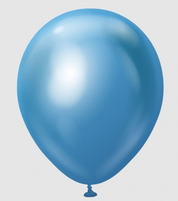 Kalisan 18" Mirror Blue Balloon 25 Pack