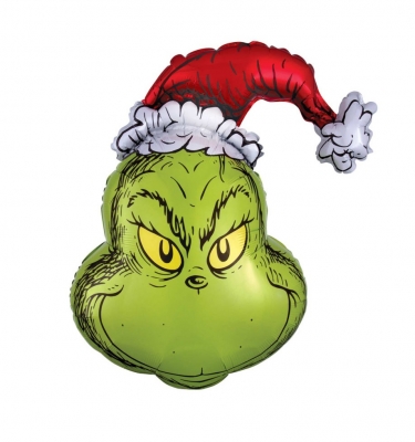 Super Shape How Grinch Stole Christmas 26" x 29" Balloon