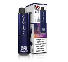 IVG 2400 Puff 4 In 1 Disposable Vape Shisha Edition