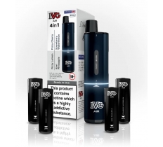 IVG Air 2400 Rechargeable 4 in 1 Vape Black Starter Kit