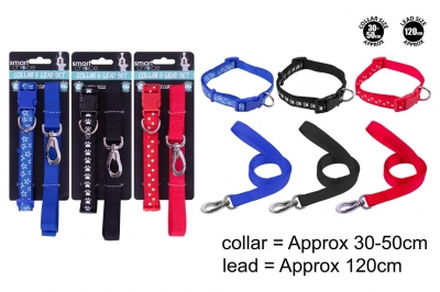 Smart Choice Lead & Collar ( Assorted Designs )