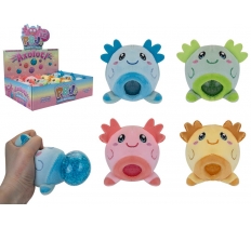 Pbj's Plush Ball Jelly Axolotl 8cm 4 Assorted