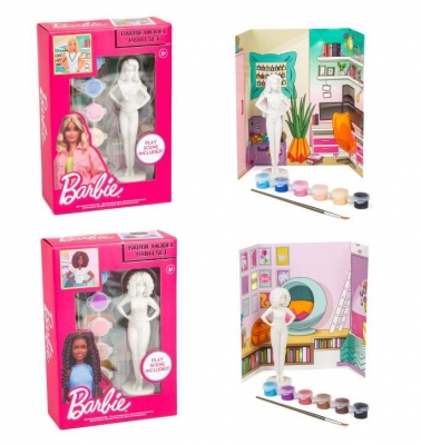 Paint Your Own Barbie Doll