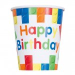 8 Building Blocks Birthday 9oz Cup