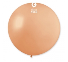 Gemar 31" 1 Latex Balloon G30 Peach #060