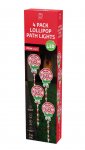 LED PATH CANDY LOLLIPOP LIGHTS 4pc