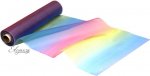 Eleganza Soft Sheer Organza 29cm X 20M Rainbow