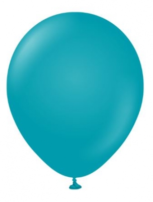 Kalisan 5" Standard Turquoise Latex Balloon100 Pack