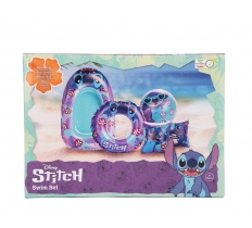 Disney Stitch 4 Pack Swim Set With Boat