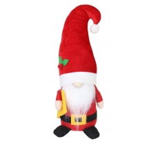 Santa With Long Hat 35Cm