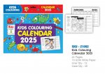 2025 Kids Colouring Your Own Calendar