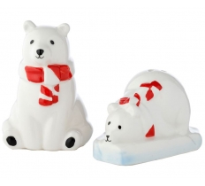 Polar Bear Ceramic Salt & Pepper Set