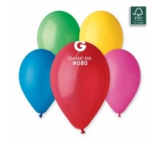 Gemar 13" Latex Balloons Classic 50 Pack ( Assorted )