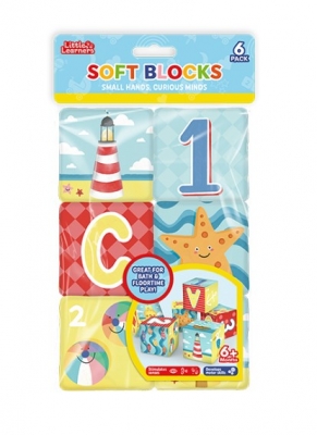 Little Learners Bath Soft Blocks