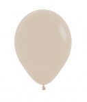 Sempertex 5" Fashion White Sand Latex Balloons 50 Pack