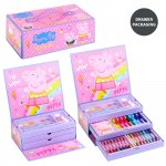 Peppa Pig 52pc Colouring Case "Tool Box"