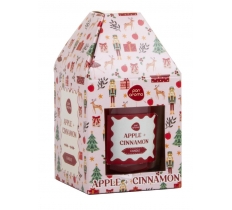 Hut Candle Apple & Cinnamon 120g