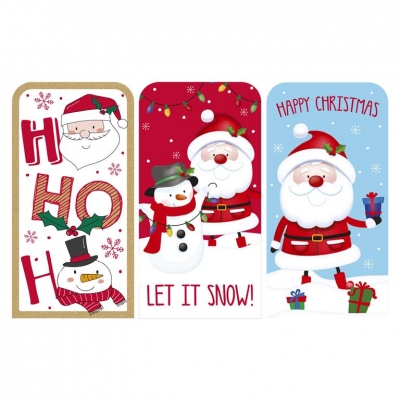 Christmas Polybag Cute Money Wallet Pack Of 36