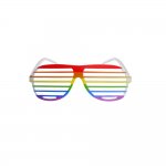 Shutter Rainbow Pride Glasses