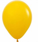 Sempertex 12" Fashion Solid Honey Yellow Latex Balloons 2"