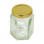 Tala Hexagonal Jar Gold Screw Lid 228g / 8oz