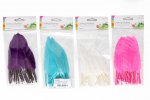 5G Coloured Craft Feathers