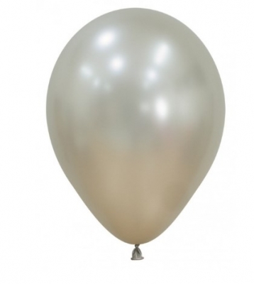 Sempertex 12" Silk Cream Pearl Latex Balloons 50 Pack