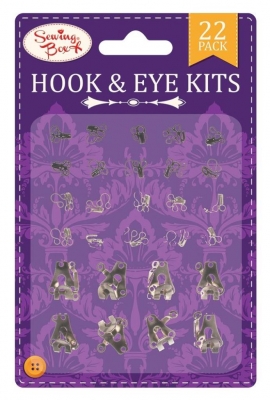 Hook & Eyes Kit 22 Pack