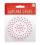 Valentines Day Printed Cupcake Cases 60 Pack