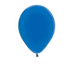 Crystal Solid 12" Blue 340 Latex Balloons 30cm - 50 Pack