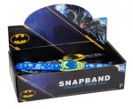 Batman Silicone Snap Band 2 Asst