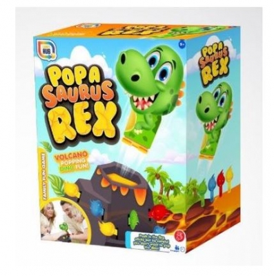 Popa Saurus Rex Dino Pop Game