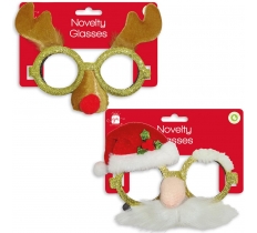 Christmas Novelty Christmas Glasses 2 Designs