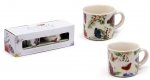 Butterfly Meadows Set of 2 Porcelain Espresso Cups