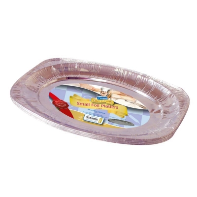 11" ( 28cm ) Foil Platters 4 Pack