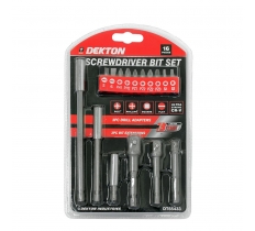 Dekton Dekton 16Pc Screwdriver Bit Set