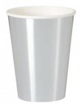 8 Pack Silver 12oz Cups