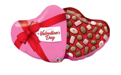 Valentines Day 39" Candy Box Balloon