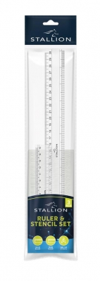 Ruler & Stencil Set 3 Pack